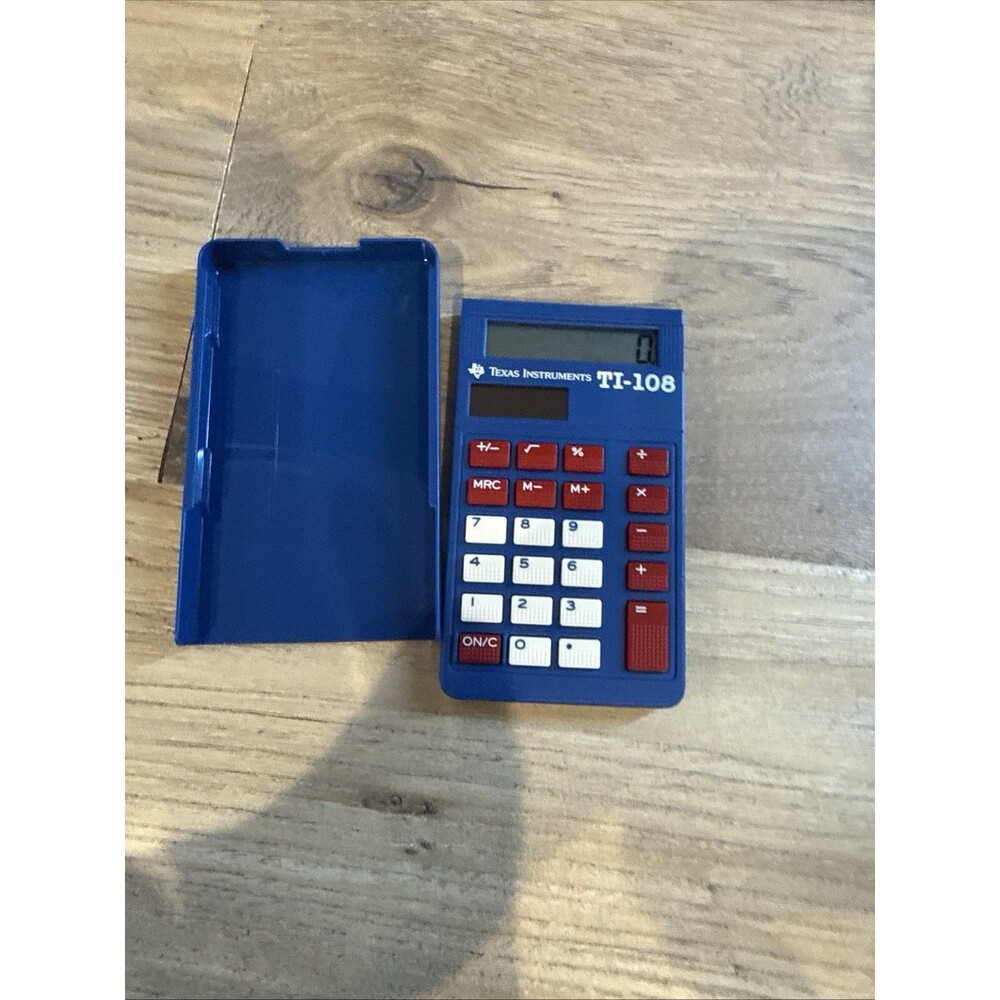 Texas Instruments TI-108 Basic School Calculators - Picture 5 of 6